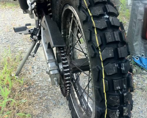 KLX125 リアタイヤ1.JPG