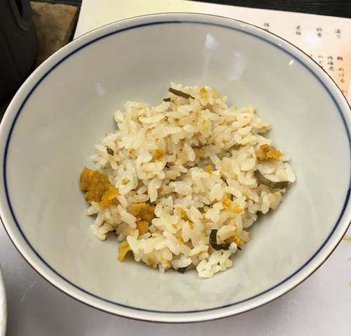 ウニご飯
