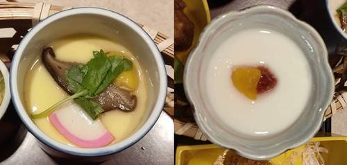 かつ丸 口福御膳 茶碗蒸し&杏仁豆腐.jpg