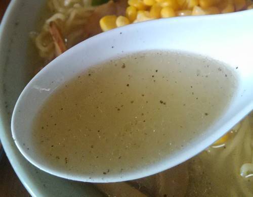 がんこラーメン 塩ラーメン スープ.JPG
