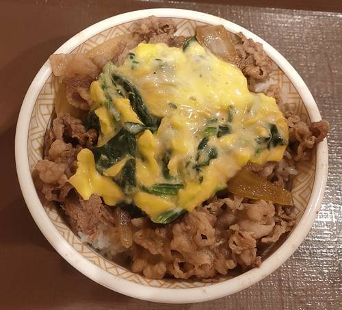 すき家 横濱オム牛丼 期間限定販売 ふわとろオムレツ ランチ継続 バイク好きペケの気ままにブログ