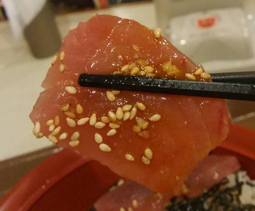 すき家 鉄火丼 まぐろ.JPG