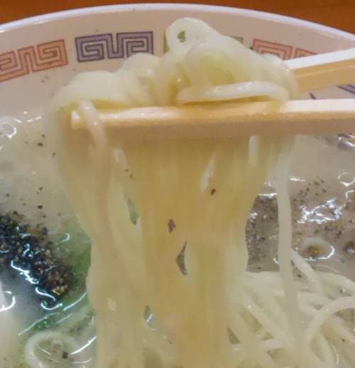 らあめん花月嵐 丸星ラーメン 麺.JPG