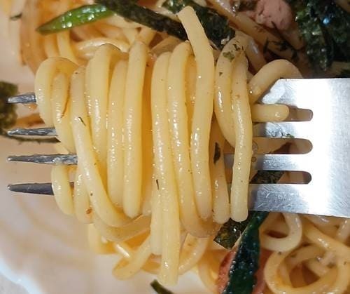 オーマイ 和パスタ好きのための ガリバタ醤油 パスタ.jpg