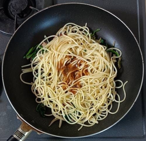 オーマイ 和パスタ好きのための ガリバタ醤油(1).jpg