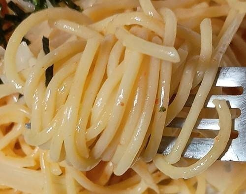 オーマイ 和パスタ好きのための明太子かるぼなーら パスタ.jpg