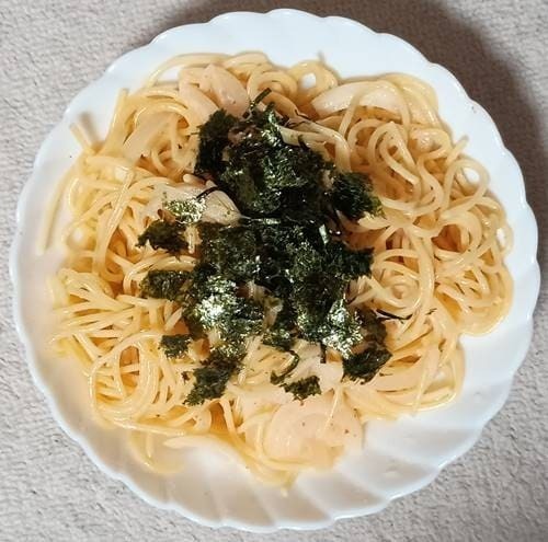 オーマイ 和パスタ好きのための明太子かるぼなーら 海苔追加.jpg