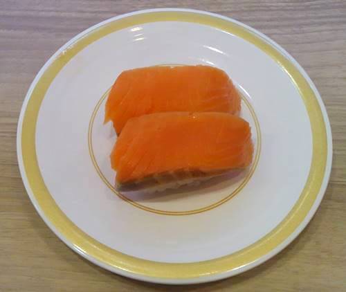 カッパ寿司 食べ放題「食べホー」 サーモン.JPG