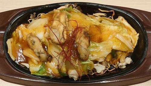 ガスト 牡蠣のピリ辛あんかけ焼きそば.jpg