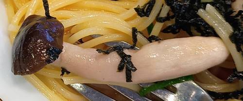 ココス あさりときのこの和風パスタランチ しめじ.jpg