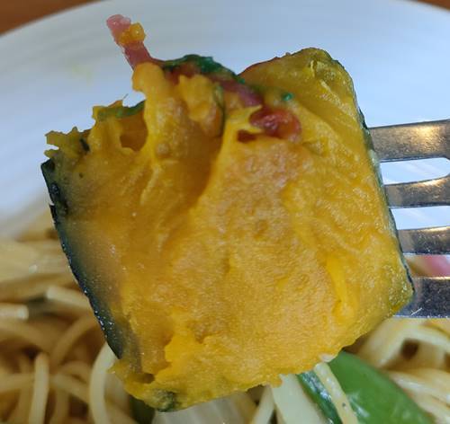 ココス 半日分野菜のペペロンチーノ カボチャ.jpg