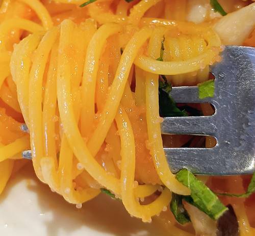 ココス 小柱と明太子のパスタランチ パスタ.jpg