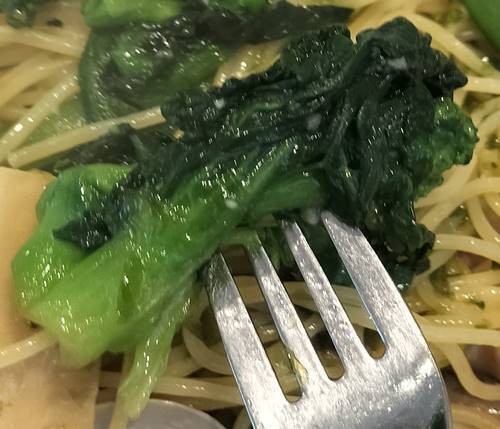 ココス 春野菜とあおさ海苔のボンゴレパスタ ランチ 菜の花.jpg