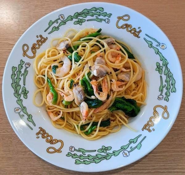 ココス 桜海老と菜の花のアーリオ・オーリオパスタランチ(2).jpg