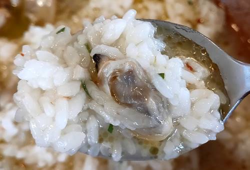 サイゼリヤ スープ入り塩味ボンゴレ リゾット風.jpg