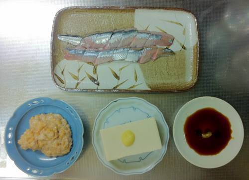 サンマの刺身定食.JPG