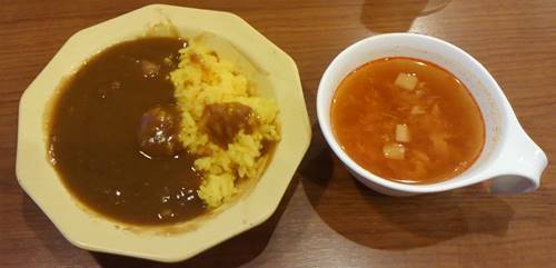 ビッグボーイ カレー&レッドトマトチリスープ.JPG