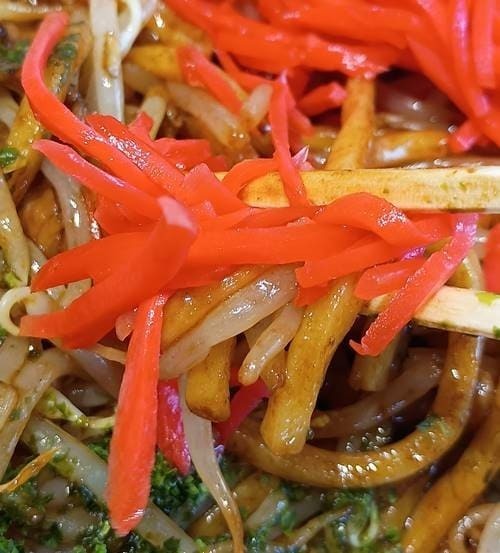 レストラン かなで なみえ焼そば 紅生姜.jpg