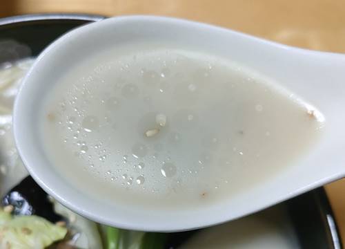 三代目マルゲンちゃんぽん 博多豚骨ラーメン  スープ.jpg