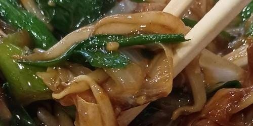 中華料理店 鳳翔 レバニラ炒め定食 もやし.jpg