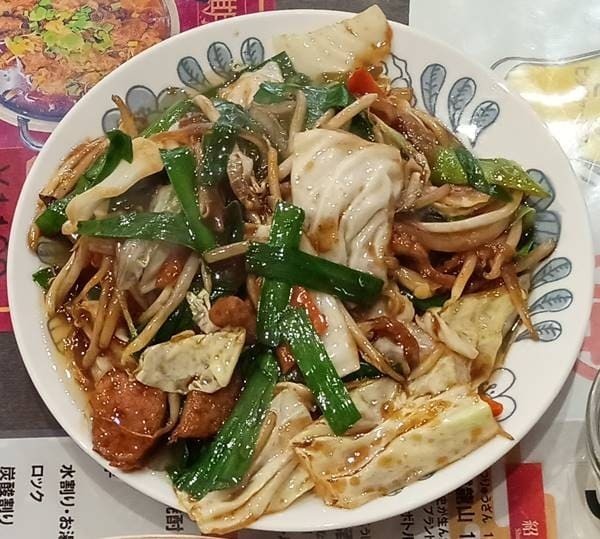 中華料理店 鳳翔 レバニラ炒め定食 ニラレバ.jpg