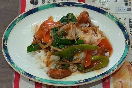 中華料理店 鳳翔 レバニラ炒め定食 ニラレバ丼.jpg