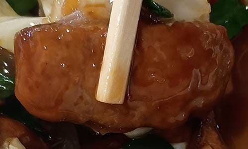 中華料理店 鳳翔 レバニラ炒め定食 レバー.jpg