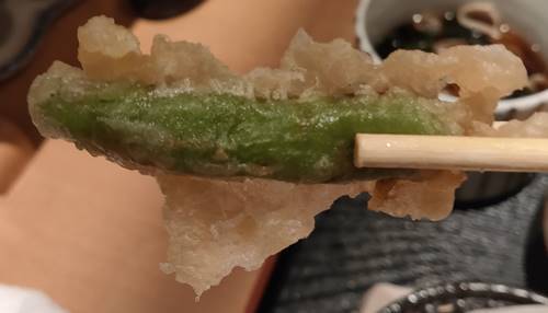 個室居酒屋 寧々家 シシトウの天婦羅.jpg