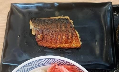 吉野家 牛さば定食 鯖.jpg