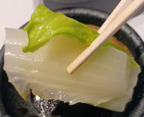 地鶏の里 永楽荘 せいろ蒸定食 野菜.jpg
