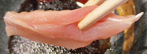 地鶏の里 永楽荘 せいろ蒸定食 鳥刺し.jpg