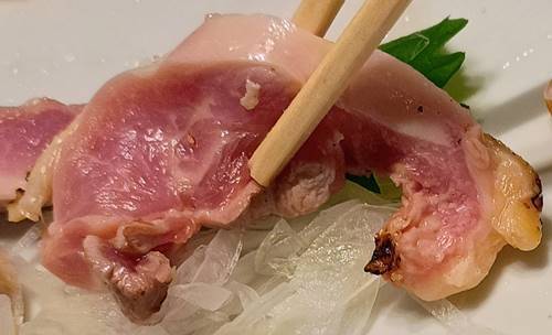 地鶏の里 永楽荘 せいろ蒸定食 鳥刺し (1).jpg