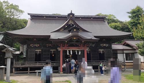 大洗磯前神社 拝殿.jpg