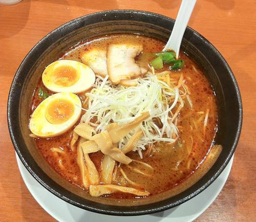 幸楽苑 スパイシー味噌カレーラーメン.JPG