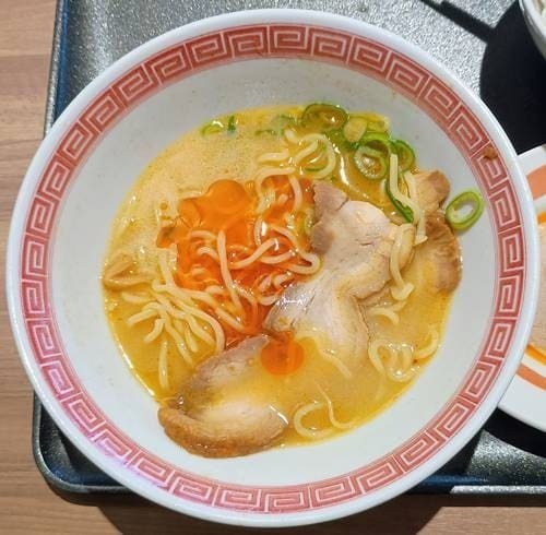 幸楽苑 プレミアム味噌 辣油投入.jpg