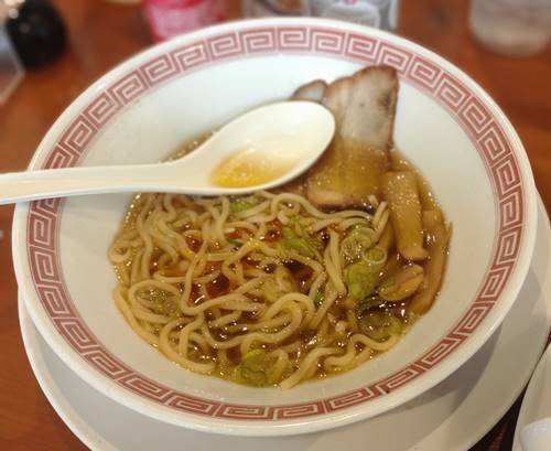 幸楽苑 中華そば 辣油投入.jpg