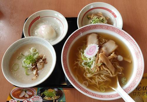 幸楽苑 朝定食 お粥セットC.jpg