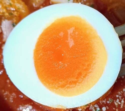 盛りすぎ！ナポリタン 茹で卵.jpg