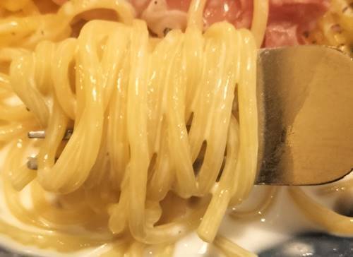 Italian Kitchen VANSAN 生ハムのクリームパスタ パスタ.jpg